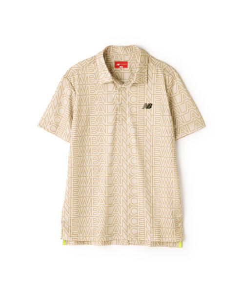 New Balance Golf(ニューバランスゴルフ)の「【new balance golf】チェッカー×ロゴ 半袖 カラーシャツ (MENS SPORT)(ポロシャツ・メンズ・ホワイト/その他10/ブラック/ベージュ系その他・MEDIUM/LARGE/X-LARGE)」の14枚目の写真