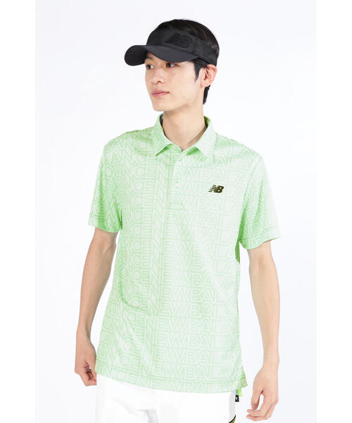New Balance Golf(ニューバランスゴルフ)の「【new balance golf】チェッカー×ロゴ 半袖 カラーシャツ (MENS SPORT)(ポロシャツ・メンズ・ホワイト/その他10/ブラック/ベージュ系その他・MEDIUM/LARGE/X-LARGE)」の16枚目の写真