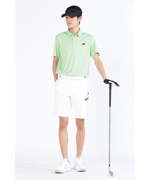 New Balance Golf(ニューバランスゴルフ)の「【new balance golf】チェッカー×ロゴ 半袖 カラーシャツ (MENS SPORT)(ポロシャツ・メンズ・ホワイト/その他10/ブラック/ベージュ系その他・MEDIUM/LARGE/X-LARGE)」の17枚目の写真
