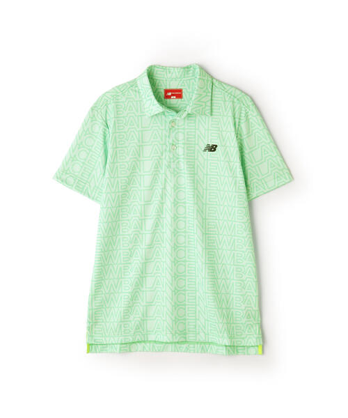 New Balance Golf(ニューバランスゴルフ)の「【new balance golf】チェッカー×ロゴ 半袖 カラーシャツ (MENS SPORT)(ポロシャツ・メンズ・ホワイト/その他10/ブラック/ベージュ系その他・MEDIUM/LARGE/X-LARGE)」の20枚目の写真