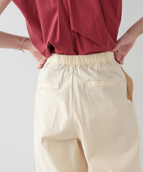 GALLEST（ギャレスト）の「◆バレルタックパンツ（その他パンツ・レディース・ブラック/チャコールグレー/アイボリー・36/38）」の10枚目の写真