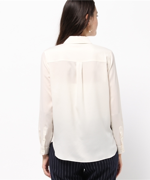 allureville（アルアバイル）の「クリアデシンポケットシャツ（シャツ/ブラウス・レディース・ホワイト/カーキ/ネイビー・FREE）」の8枚目の写真