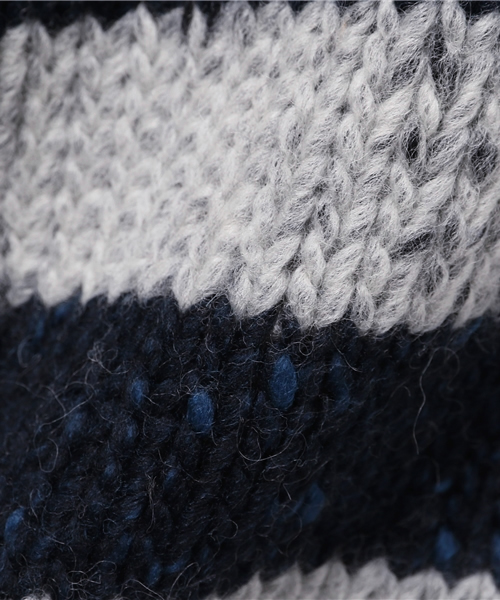 SHIPS for women（シップスフォーウィメン）の「フリンジロングスリーブプルオーバー（ニット/セーター・レディース・グレー/ネイビー・ONE SIZE）」の11枚目の写真