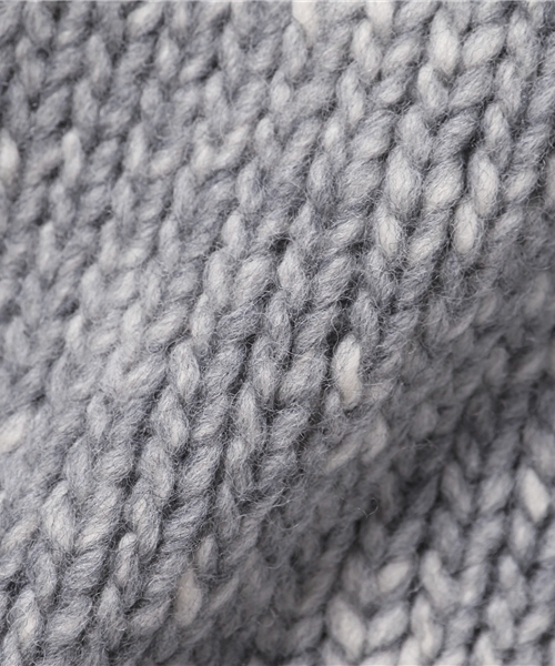 SHIPS for women（シップスフォーウィメン）の「フリンジロングスリーブプルオーバー（ニット/セーター・レディース・グレー/ネイビー・ONE SIZE）」の3枚目の写真