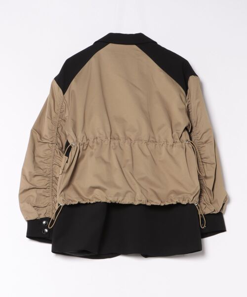 DOLLUPOOPS（ドールアップウップス）の「パネルジャケット（ナイロンジャケット・レディース・ブラック・38）」の17枚目の写真