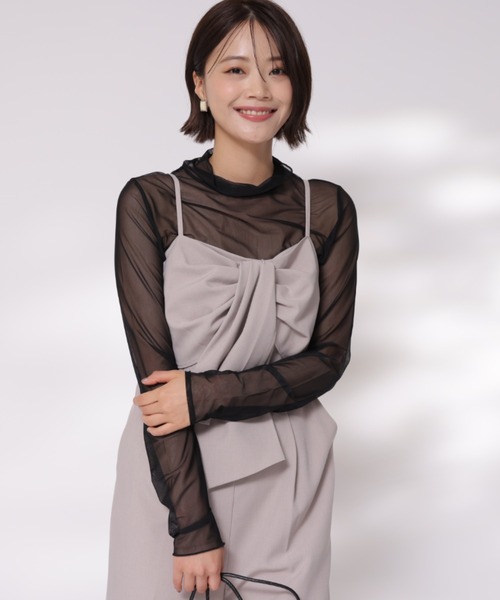 Apuweiser-riche リボンディティールオールインワン Apuweiser-riche リボンディティールオールインワン Apuweiser-riche