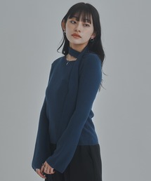 アシンメトリーチョーカートップス