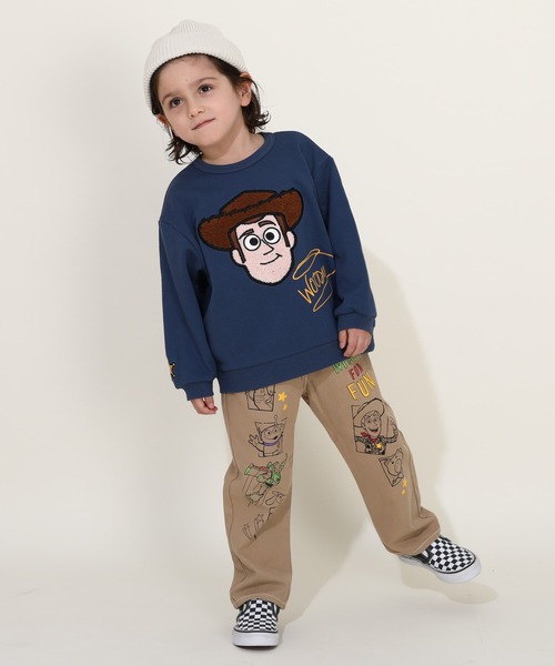 Disney(ディズニー)の「ディズニー トイ・ストーリー ストレートルーズロングパンツ 9616K(デニムパンツ・キッズ・ライトインディゴブルー/ベージュ・100cm/110cm/120cm/130cm/140cm/90cm/80cm)」の20枚目の写真