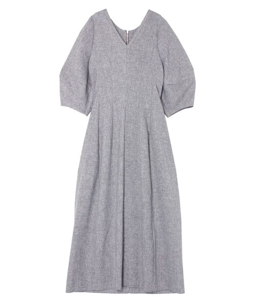 ハーフスリーブコクーンワンピース　lohen ローヘン DRESSES – LOHEN