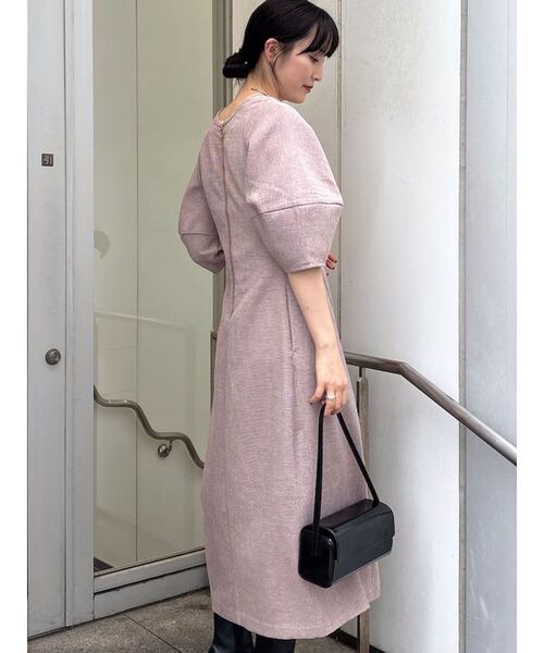 LAGUNAMOON（ラグナムーン）の「コクーンZIPハーフスリーブワンピース