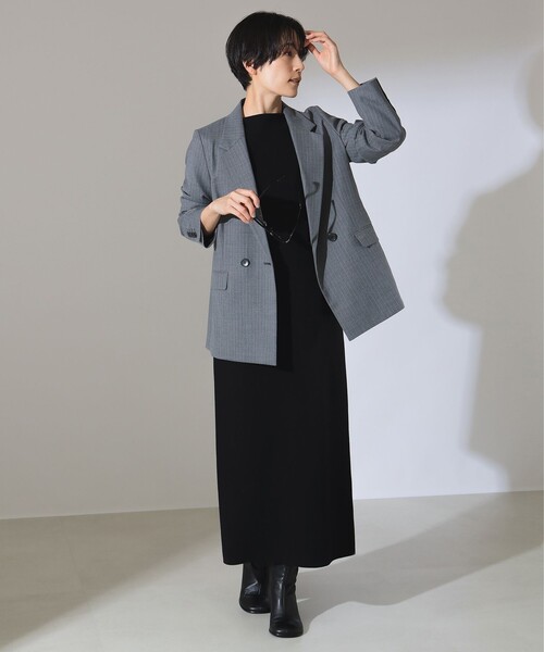 【美品】2024 デミルクスビームス 2ボタン ダブルブレスト ジャケット 美品】2024 デミルクスビームス 2ボタン ダブルブレスト