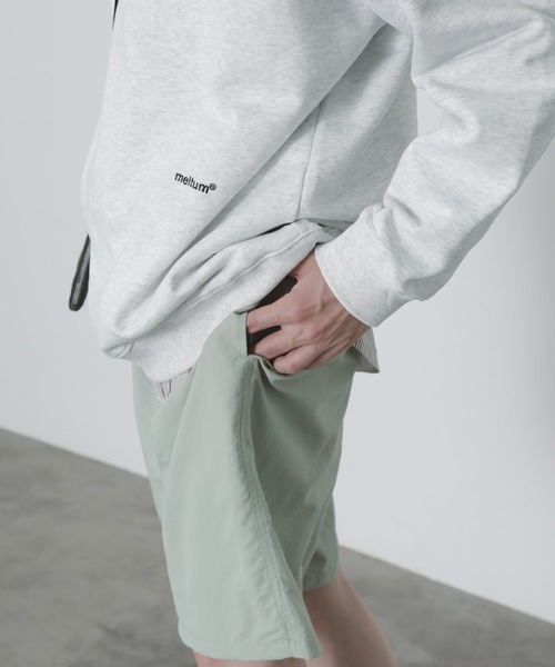 meltum(メルタム)の「NYLON EASY SHORTS(その他パンツ・メンズ・ネイビー/セージグリーン/ブラック・MEDIUM/SMALL/LARGE)」の4枚目の写真