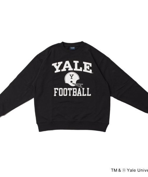 GLAZOS(グラソス)の「【大人向けサイズあり】【YALE】フロントフットボールロゴプリントトレーナー(スウェット・キッズ・ネイビー/ブラック/グレー・S/M/L/LL)」の13枚目の写真