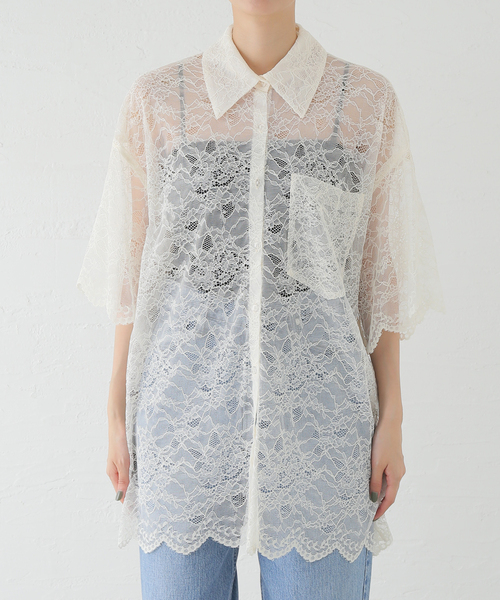 Spick & Span（スピックアンドスパン）の「Uhr / ウーア Lace Shirt