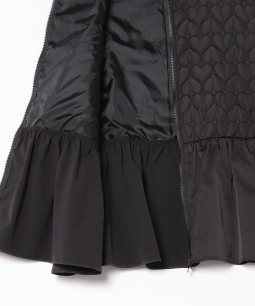 mamuキルティングフリルベスト⭐︎ブラック QUILTING FRILL VEST – MAMU ONLINE STORE