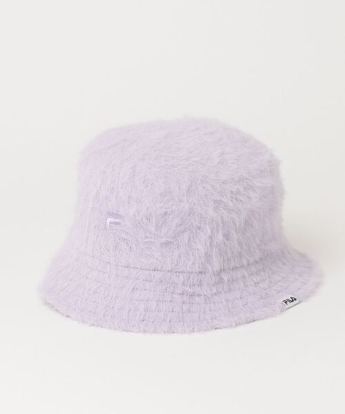 FILA（フィラ）の「FILA/フィラ キッズ ハット HAT FLM FEATHER THERMO 243013105（ハット・キッズ・ホワイト/パープル/ブラック・56cm）」の3枚目の写真