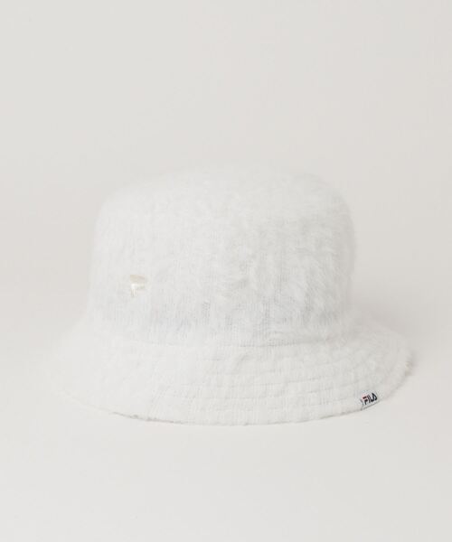 FILA（フィラ）の「FILA/フィラ キッズ ハット HAT FLM FEATHER THERMO 243013105（ハット・キッズ・ホワイト/パープル/ブラック・56cm）」の2枚目の写真