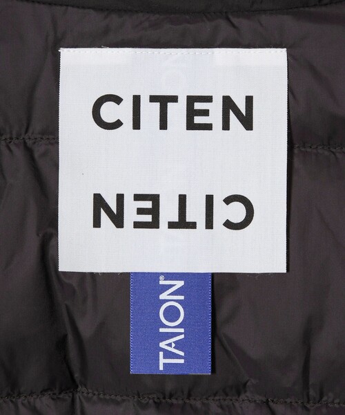 TAION（タイオン）の「【別注】＜TAION×CITEN＞モンスターダウンブルゾン -撥水-（ダウンジャケット/コート・メンズ・ライトグレー/ブラック・M/L）」の5枚目の写真