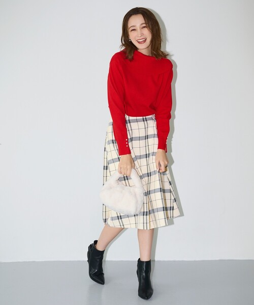 index（インデックス）の「◆バックリボンショートブーツ（ブーツ・レディース・ライトベージュ/ブラック・02/03）」の4枚目の写真