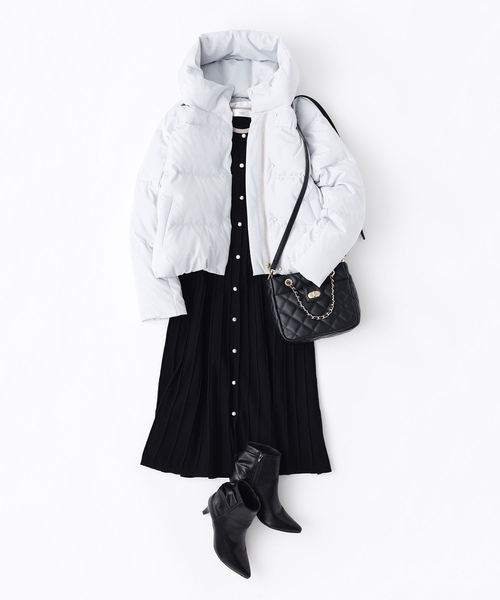 index（インデックス）の「◆バックリボンショートブーツ（ブーツ・レディース・ライトベージュ/ブラック・02/03）」の18枚目の写真