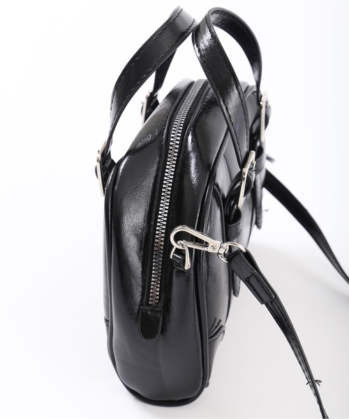 PHILLY（フィリー）の「【PHILLY】2WAYベルトデザインバッグ（ショルダーバッグ・レディース・ブラック/ブラウン・FREE）」の22枚目の写真