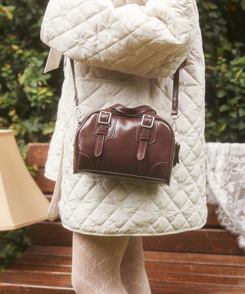 PHILLY（フィリー）の「【PHILLY】2WAYベルトデザインバッグ（ショルダーバッグ・レディース・ブラック/ブラウン・FREE）」の14枚目の写真