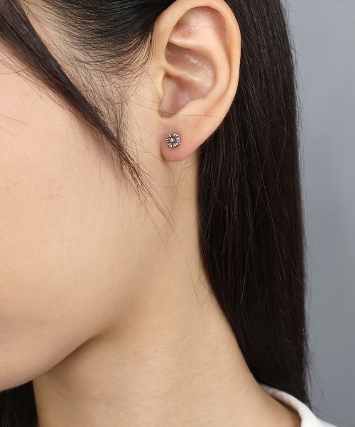 4INT.(フォイント)の「メンズライク バーベル ボディピアス 16G(片耳用) / silver925 (金属アレルギー対応)(ピアス(片耳用)・メンズ・A/B/C・FREE)」の7枚目の写真