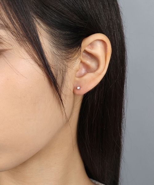 4INT.(フォイント)の「メンズライク バーベル ボディピアス 16G(片耳用) / silver925 (金属アレルギー対応)(ピアス(片耳用)・メンズ・A/B/C・FREE)」の10枚目の写真