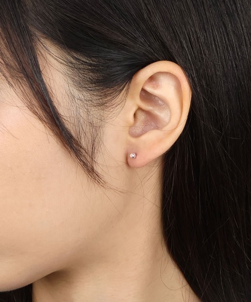 4INT.(フォイント)の「メンズライク バーベル ボディピアス 16G(片耳用) / silver925 (金属アレルギー対応)(ピアス(片耳用)・メンズ・A/B/C・FREE)」の11枚目の写真
