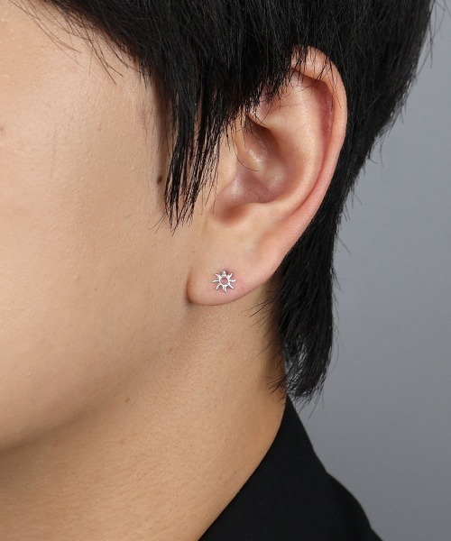 4INT.(フォイント)の「メンズライク バーベル ボディピアス 16G(片耳用) / silver925 (金属アレルギー対応)(ピアス(片耳用)・メンズ・A/B/C・FREE)」の17枚目の写真