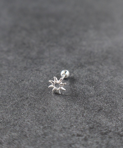 4INT.(フォイント)の「メンズライク バーベル ボディピアス 16G(片耳用) / silver925 (金属アレルギー対応)(ピアス(片耳用)・メンズ・A/B/C・FREE)」の18枚目の写真