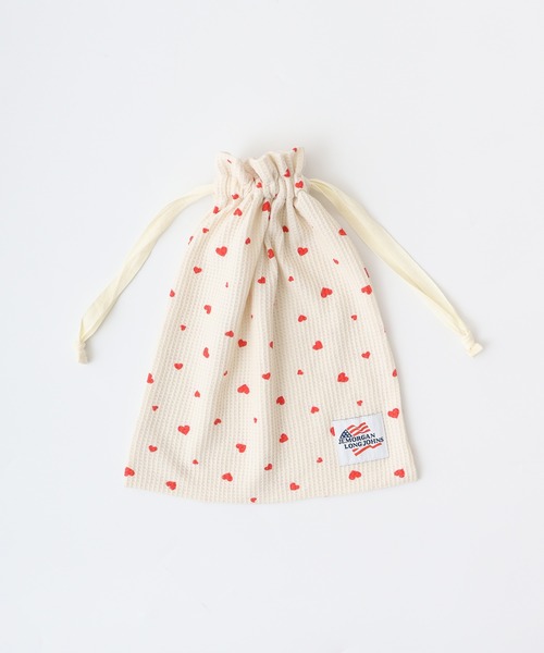 【セール】JEMORGAN ワッフルハート柄セットアップ（ルームウェア/パジャマ）｜JEMORGAN（ジェーイーモーガン）