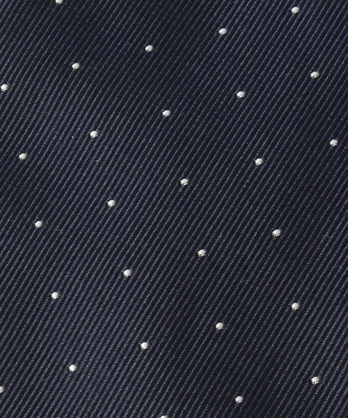 EDIFICE(エディフィス)の「PB ピンドットタイ(ネクタイ・メンズ・ネイビー・FREE)」の4枚目の写真