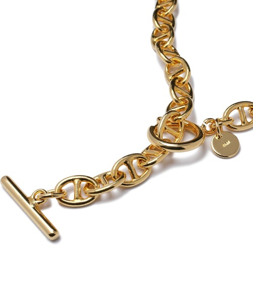 JAM HOME MADE（ジャムホームメイド）の「MM1 マリンチェーン ショートネックレス 太 メンズ レディース（ネックレス・メンズ・ブラック/シルバー/ゴールド・ONE SIZE）」の16枚目の写真