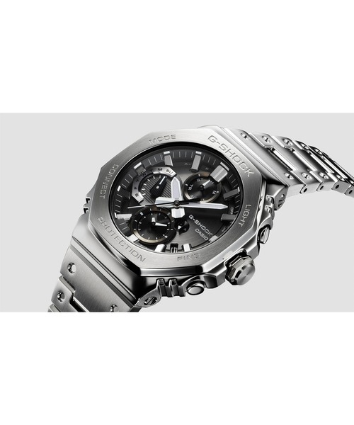 G-SHOCK（ジーショック）の「フルメタルクロノグラフ / スマートフォンリンク / GMC-B2100D-1AJF（アナログ腕時計・メンズ・ブラック×シルバー・FREE）」の5枚目の写真