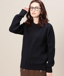 BEAUTY&YOUTH UNITED ARROWS | BY VINCENT ET MIREILLE 畦クルーネックニットプルオーバー(ニット/セーター)