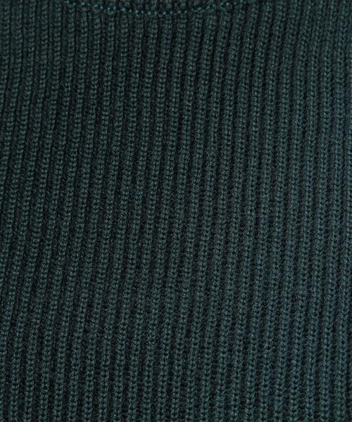 BEAUTY&YOUTH UNITED ARROWS(ビューティーアンドユースユナイテッドアローズ)の「BY VINCENT ET MIREILLE 畦クルーネックニットプルオーバー(ニット/セーター・レディース・ホワイト/オリーブ/ネイビー・38)」の14枚目の写真