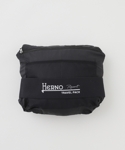 HERNO(ヘルノ)の「HERNO(ヘルノ) Resort フーデッドジップアップブルゾン(ブルゾン・メンズ・ブラック・46/48)」の8枚目の写真