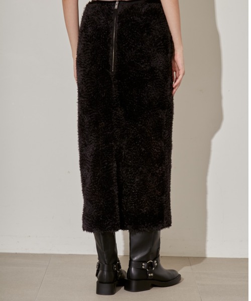 styling/（スタイリング）の「エンブロイダリータイトスカート（スカート・レディース・アイボリー/ブラック・0/1）」の7枚目の写真