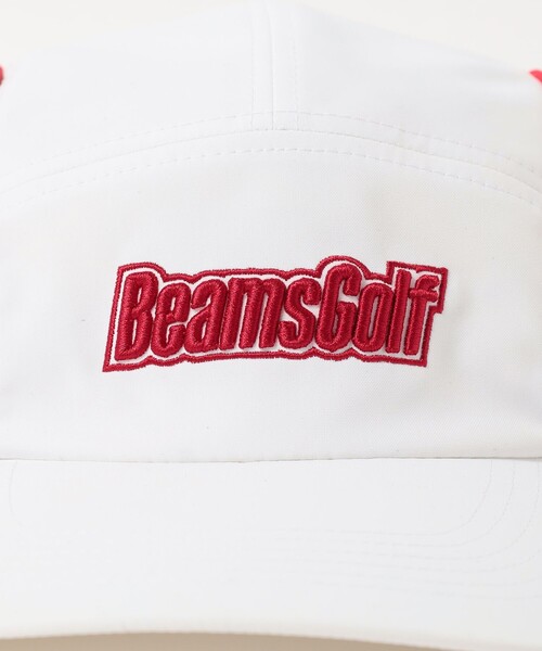 BEAMS GOLF(ビームスゴルフ)の「パイピング ジェットキャップ(キャップ・メンズ・ホワイト/ネイビー・ONE SIZE)」の3枚目の写真