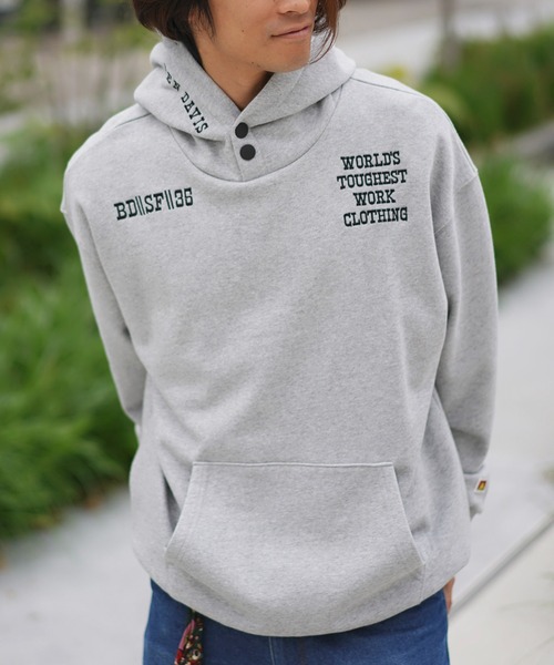 【セール】《BEN DAVIS PROJECT LINE》PRINT SWEAT HOODIE（スウェット）｜BEN DAVIS/PROJECT LINE（ベンデイビスプロジェクトライン）