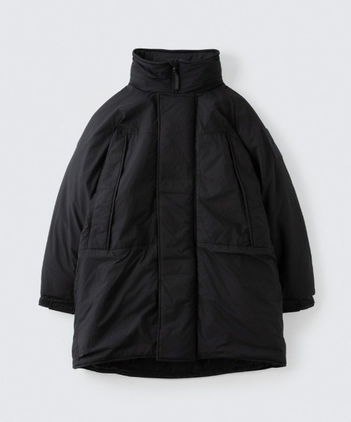 WILD THINGS ワイルドシングス フード付き コート 黒 Mサイズ WILD THINGS ワイルドシングス WILDTHINGS コート シンサレート