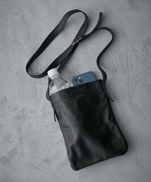 STUDIOUS | 【PUBLIC TOKYO/パブリックトウキョウ】〈ユニセックス〉レザーサコッシュ/レザーショルダーミニバッグ(ショルダーバッグ)
