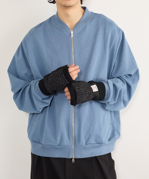 HARRIS TWEED(ハリスツイード)の「【SETUP7】HARRIS フィンガーレスグローブ メンズ手袋 WINGI(手袋・メンズ・チャコールグレー/ネイビー/グレー系1/ネイビー系1/マルチ/グレー系その他2/ブラック系1/レッド系その他・FREE)」の17枚目の写真