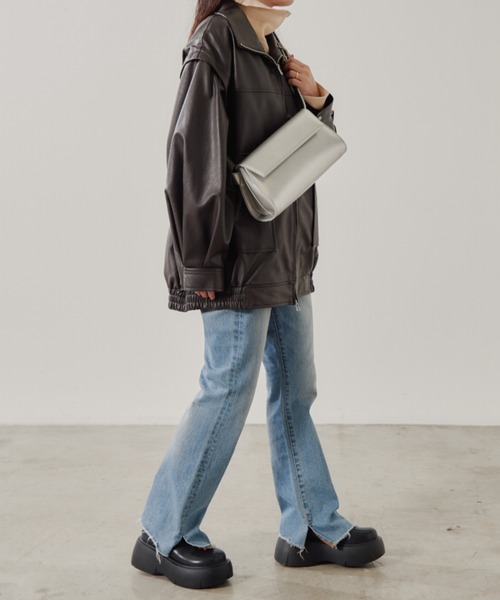 CIAOPANIC TYPY（チャオパニックティピー）の「フラップショルダーBAG（ショルダーバッグ・レディース・シルバー/イエロー/ブラック・ONE SIZE）」の9枚目の写真