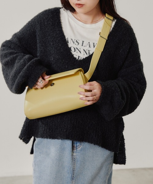 CIAOPANIC TYPY（チャオパニックティピー）の「フラップショルダーBAG（ショルダーバッグ・レディース・シルバー/イエロー/ブラック・ONE SIZE）」の20枚目の写真