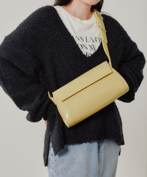 CIAOPANIC TYPY（チャオパニックティピー）の「フラップショルダーBAG（ショルダーバッグ・レディース・シルバー/イエロー/ブラック・ONE SIZE）」の21枚目の写真
