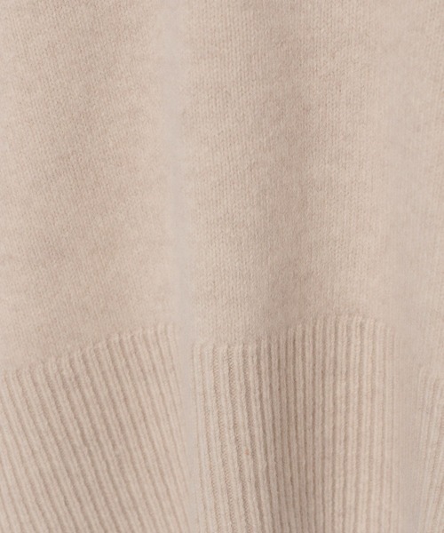 Elura(エルーラ)の「カシミヤ混Vネックニット/140834(ニット/セーター・レディース・ライトグレー/ライトピンク/ライトベージュ・LARGE/MEDIUM)」の21枚目の写真