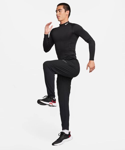 NIKE（ナイキ）の「ナイキ プロ メンズ Dri-FIT フィットネス モックネック ロングスリーブ トップ / Nike ProMen's Dri-FIT Fitness Mock-Neck Long-Sleeve Top FB7909-010 Black（Tシャツ/カットソー・メンズ・ブラック・2XL/L/M/S/XL）」の6枚目の写真