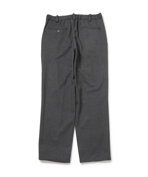  j.n.r.d（ジェー・エヌ・アール・ディー）の「j.n.r.d/メランジストライプタックテーパードパンツ（その他パンツ・メンズ・ダークブラウン/ブラック系その他・LL/M/L）」の4枚目の写真